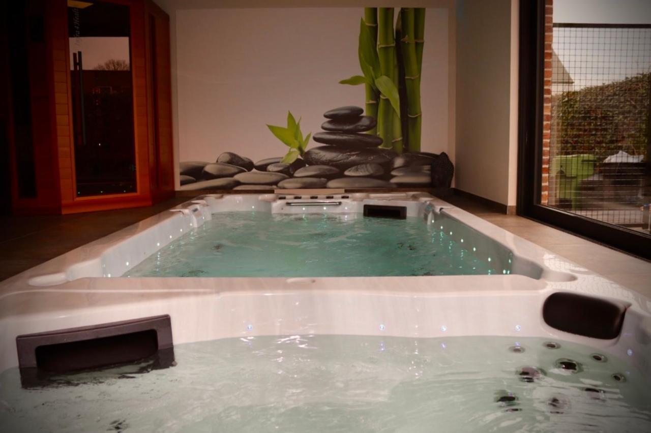 'T Vlyt Vakantiehuis-Wellness Bed & Breakfast Riemst Dış mekan fotoğraf